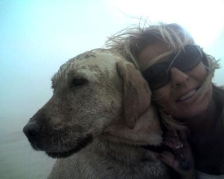 Smooch & I in a Sandstorm !!
