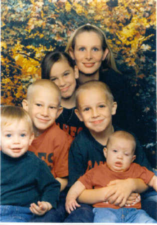 Jenny & her 5 kids