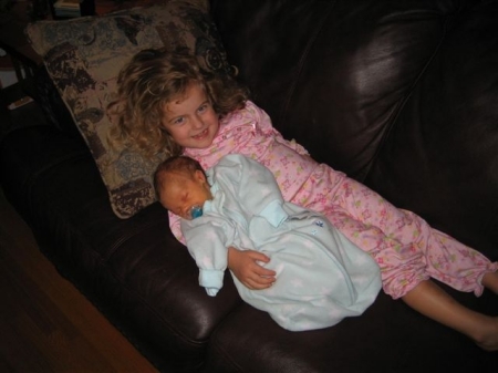 Granddaughter Ava and her Brother Soren