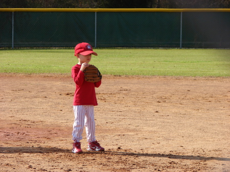 1st T-ball practice