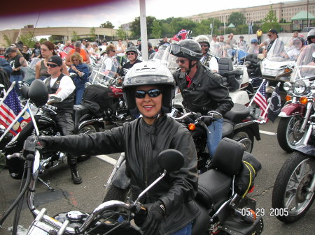 My 1st time riding in Rolling Thunder 2005