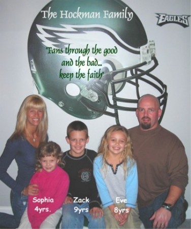 Christmas card- GO EAGLES!