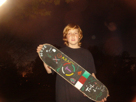 Josh my cute Skateboarder