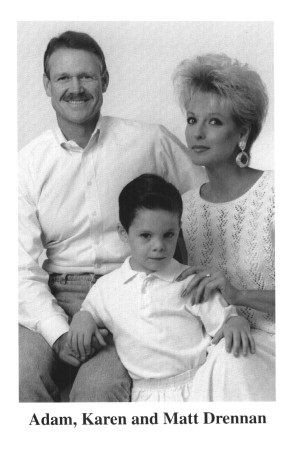Matt, Karen, and son Adam 1993