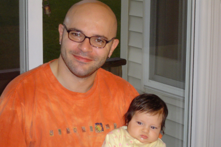 My husband Vito and daughter Lola(born 8/3/06)