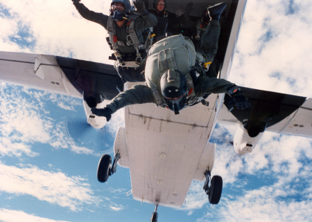 US Army HALO Training Jump...