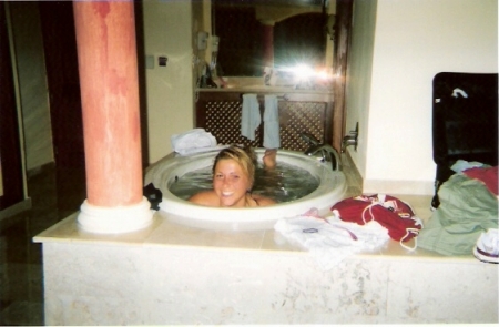 Me in Jacuzzi In the Dominican