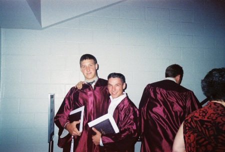 me and jake at graduation