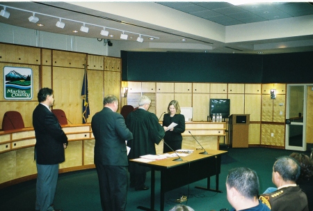 Marion County "Swearing In" Ceremony - January 2007