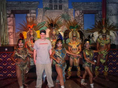 Zach and the Myan Dancers!