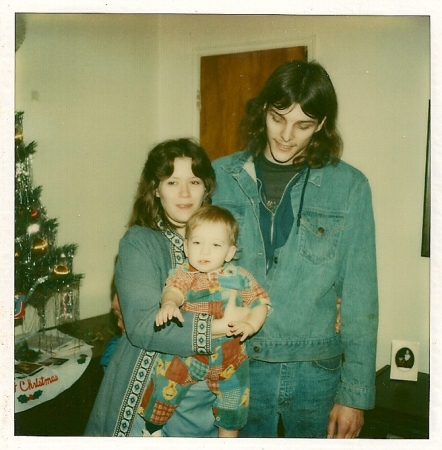 Christmas 1979 Jeanie, Gerry, and Phillip