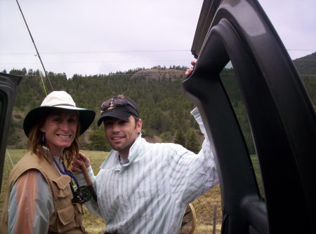 Fishin' for hogs.  Lake City, Colorado