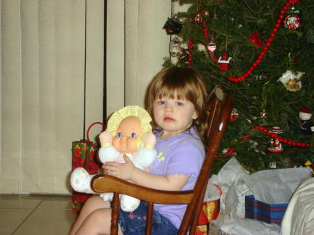 Zoe, Christmas 2006