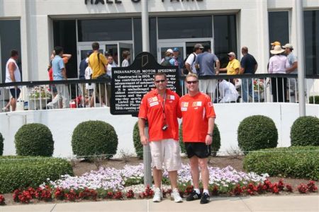  Sons Brent & older brother Brad MD. Medical providers for Indy F1 race