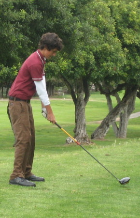 Jeff golfing