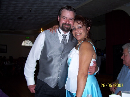Me and My Honey at the wedding