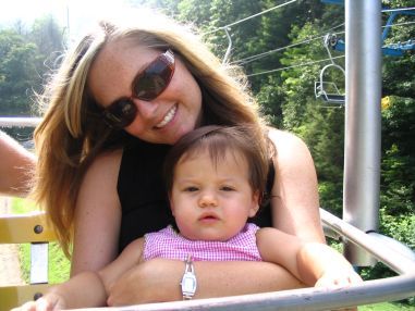 Me and my youngest daughter Macy in Tennessee 08/06