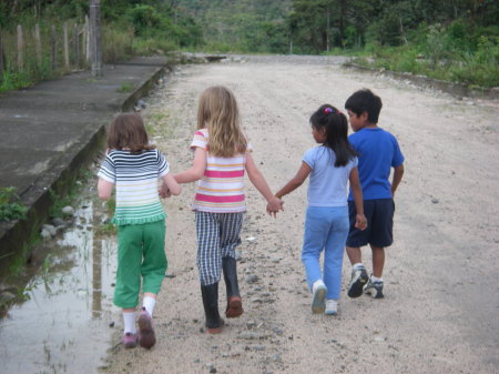 Courtney, Brooke, Maribel, and Giovani