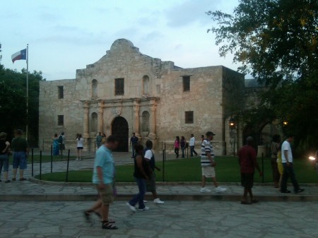 The Alamo in San Antonio, TX.