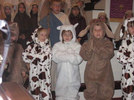 My little donkey in School Christmas Program 2006