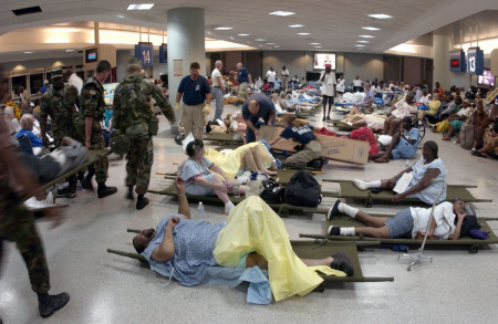 Triage in the NO International Airport
