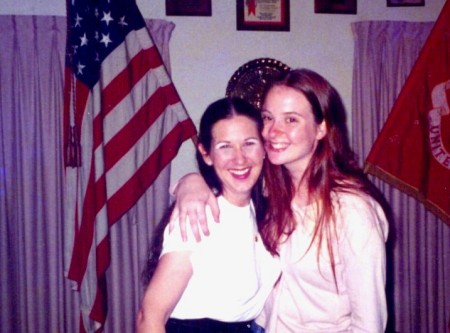 My Daughter Meliss and me New Years 1996