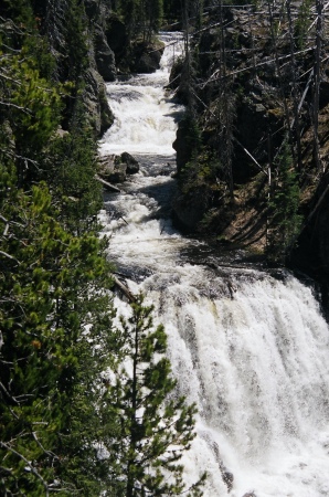 Falls in Yellowstone