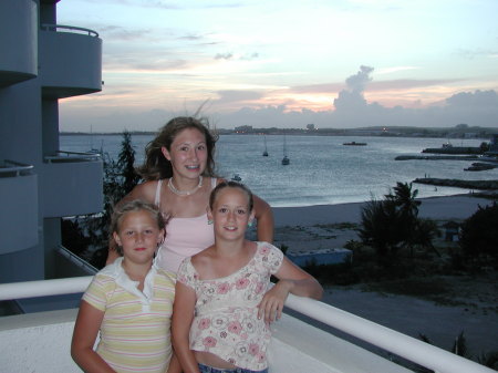 Girls in St. Maarten (Athena-14, Ashley-11, Autumn-9)