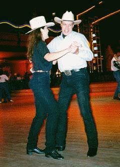 Dancing with exwife Carrie at Wild Horse Saloon in Nashville.