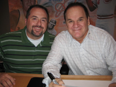 Just me and Pete Rose...