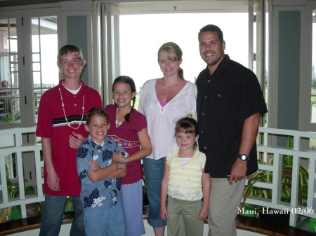 My family in Hawaii 2006