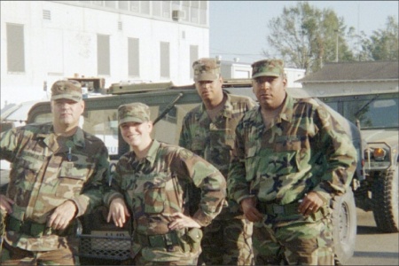 My Squad in Hattiesburg, MS during Katrina Relief Ops