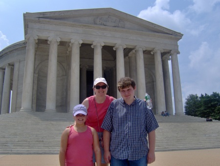 Donna and children