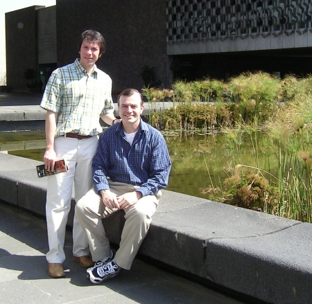 Arturo and Mark Mexican National Museum March 2007