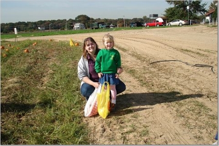 Me and Rebekah last October 2006