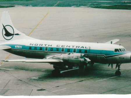 First Airplane Convair 580