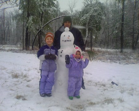 My kids, Russ, Summer, and Addisen