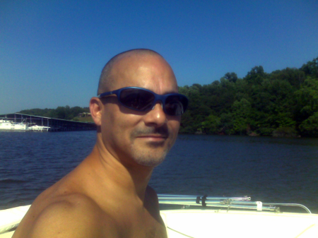 Me on my boat