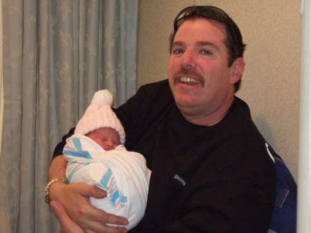 My Husband and  new grand daughter