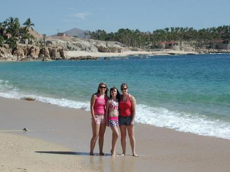 Me & my girls in Cabo San Lucas 2007