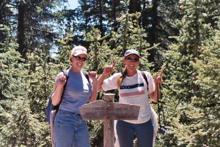 Robin(daughter)&Laura Top of Mt. Baldy - 2005