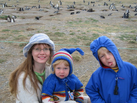 Visiting Penguins on Magdalena Island Jan 2006
