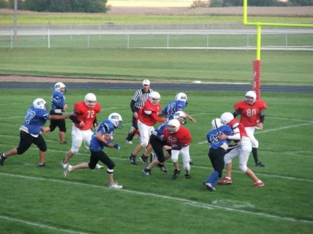 Chase #26 Carring the Football