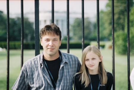 My daughter, Jaime, and I in Washington, D.C.