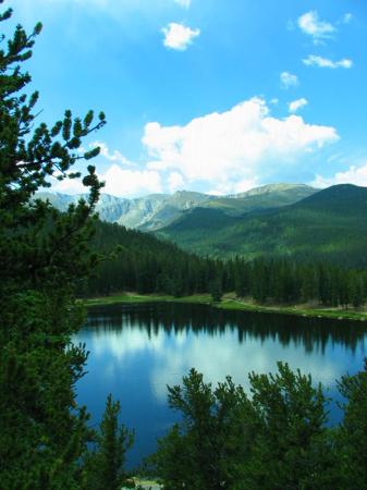 Echo Lake in the Rockies near Denver