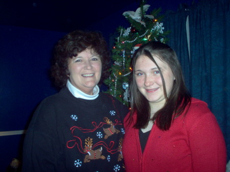 My Daughter Jordan & I Christmas 2006