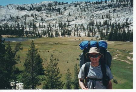 Backpacking in Yosemite CA