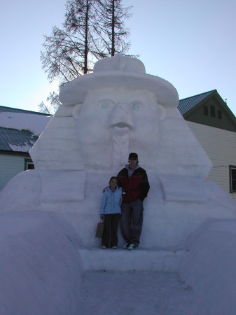 Becky's son and granddaughter