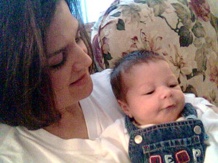 Me and grandson, TY Alan. 3/20/2007