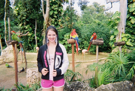 Brittany at Xcaret, Mexico